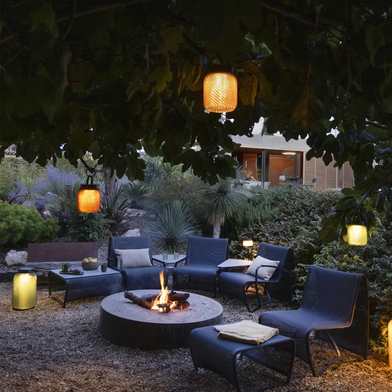 Les Jardins Lolie Hanging Solar Lantern