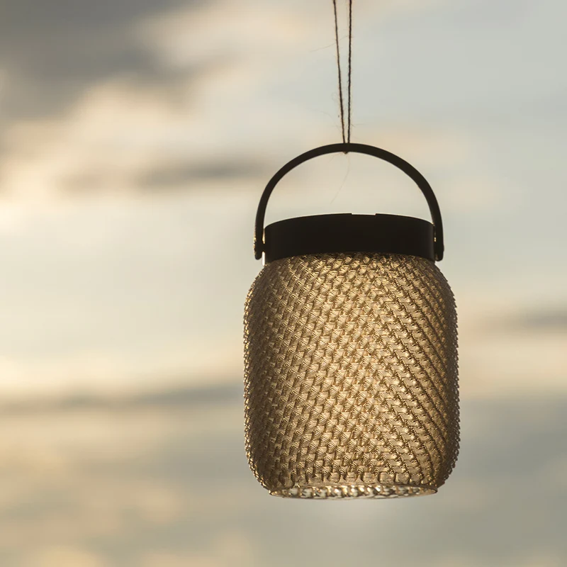 Les Jardins Lolie Hanging Solar Lantern