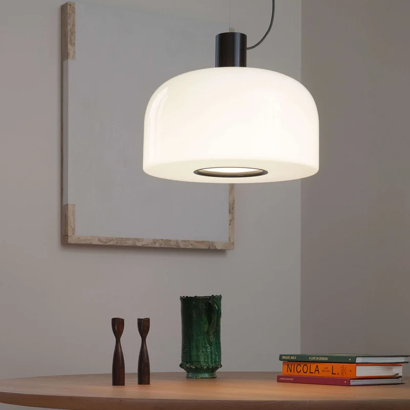 Flos Bellhop Glass Suspension Lamp