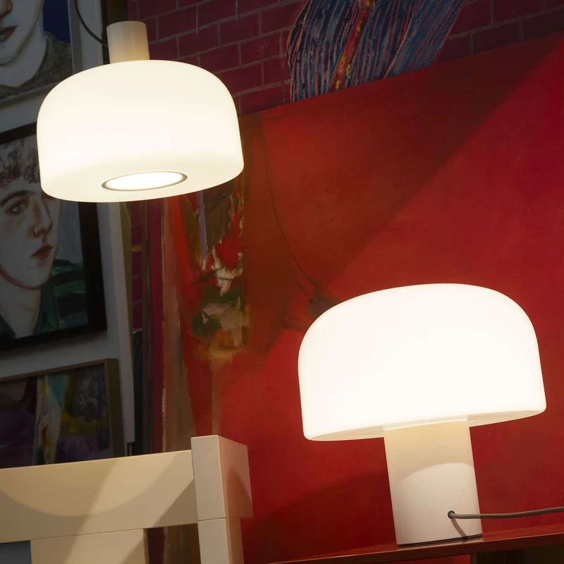 Flos Bellhop Glass Suspension Lamp