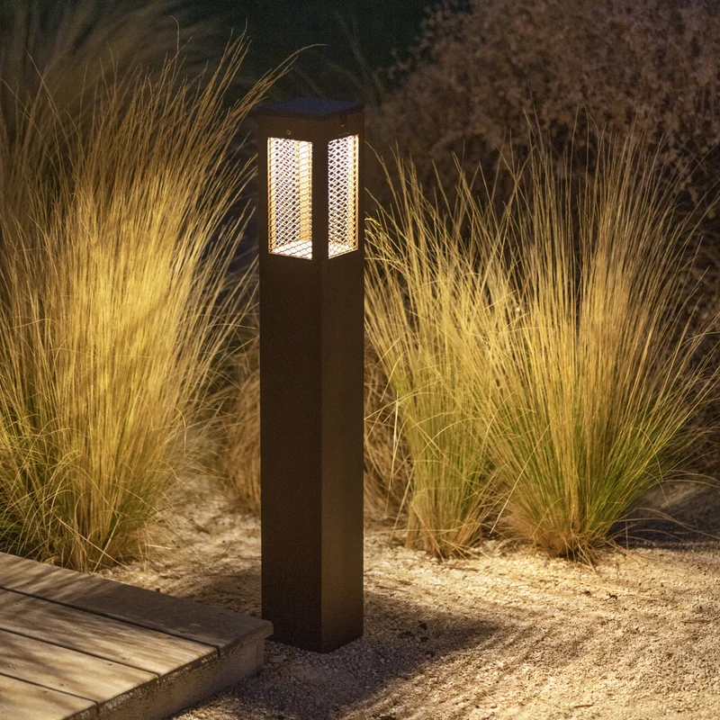 Les Jardins Tradition Solar Bollard (To Fix or Pin)