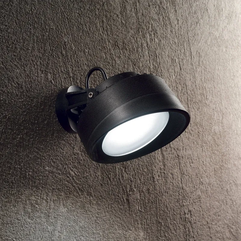 Applique Extérieur Ronde Noire