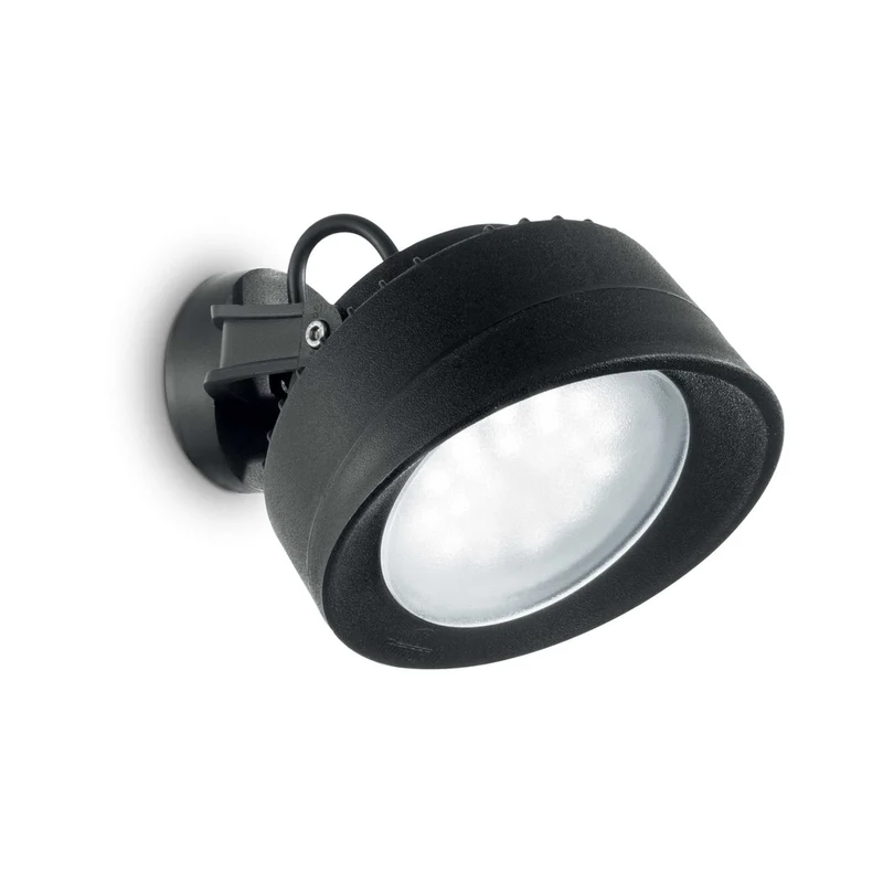 Applique Extérieur Ronde Noire