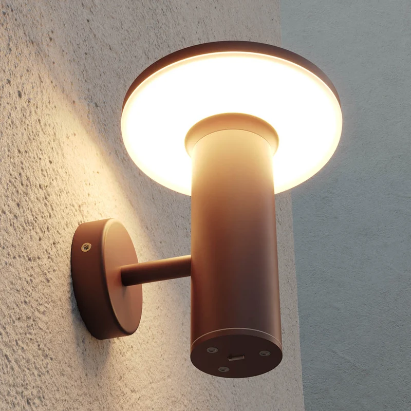 Beneito Faure Mac Wall Base Outdoor Wall Lamp