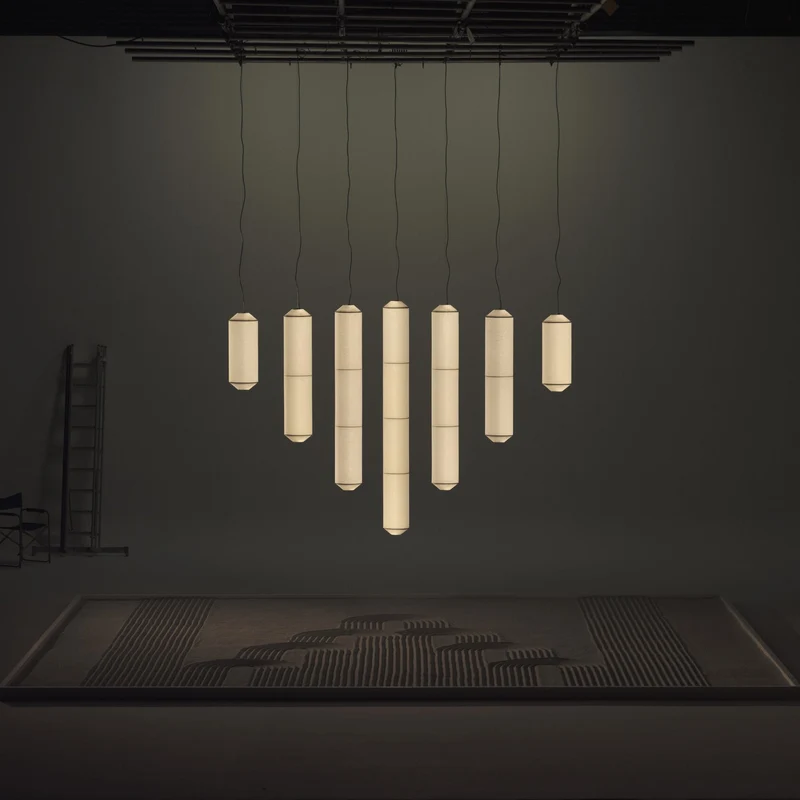 Santa & Cole Tekiò Vertical P2 Pendant Lamp