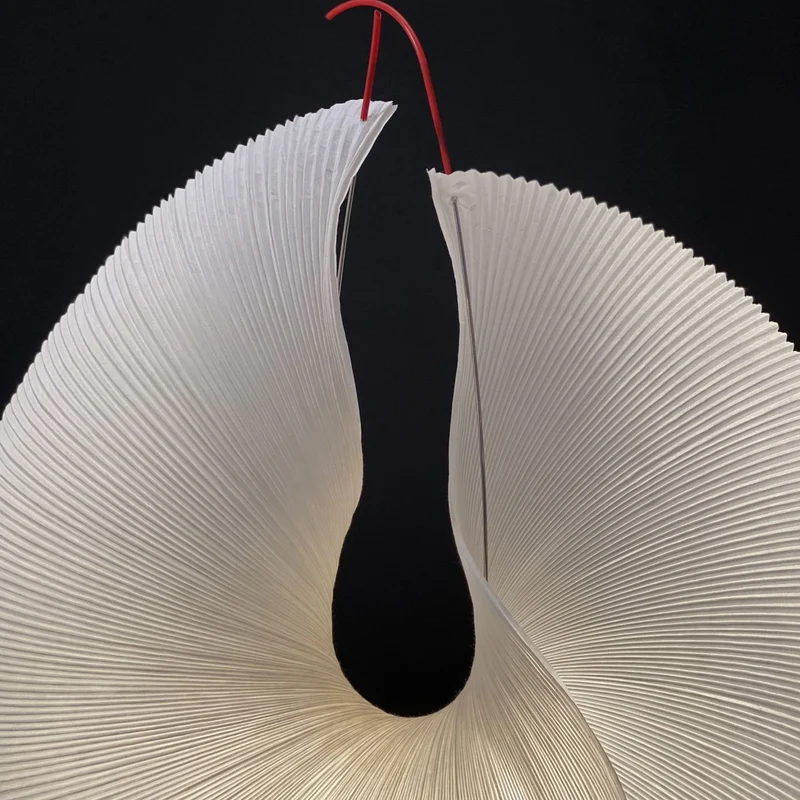 Ingo Maurer Yoruba Rose Table Lamp