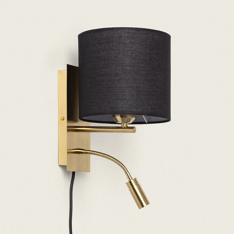 Applique Lampe De Chevet Liseuse Blanche