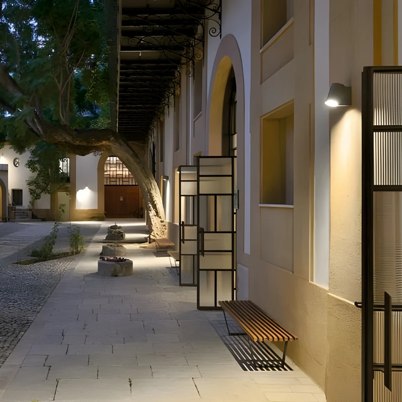 Artemide Oblique Outdoor Wall Lamp