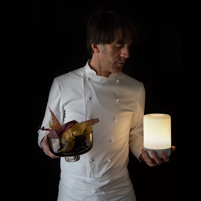Artemide Bonta Portable Lamp with Bowl