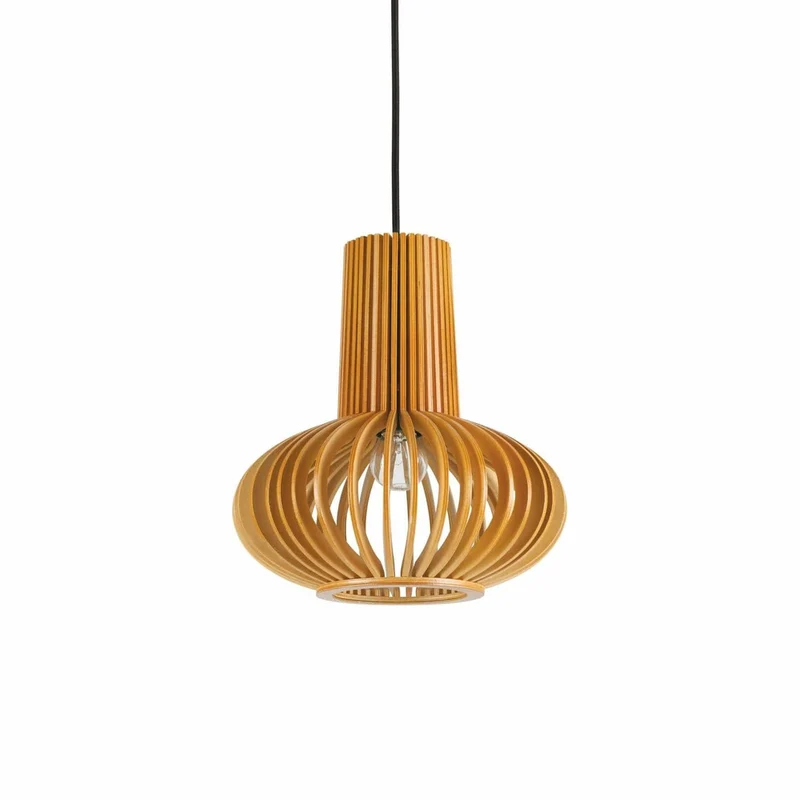 Luminaire Bois Suspendu