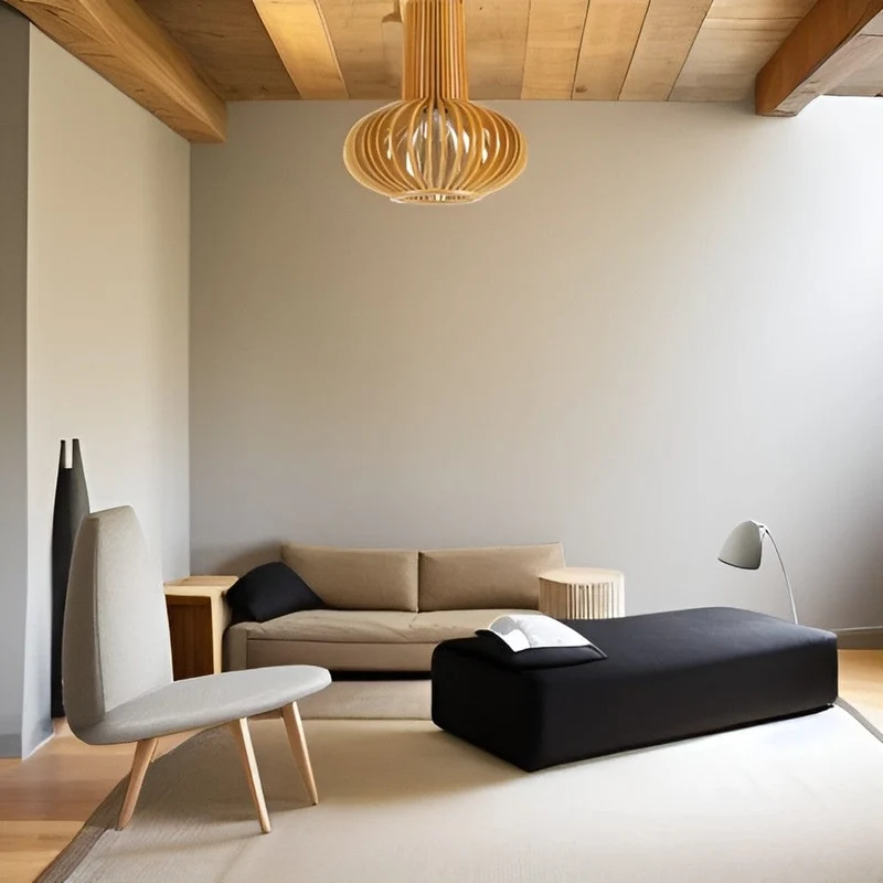 Luminaire Bois Suspendu