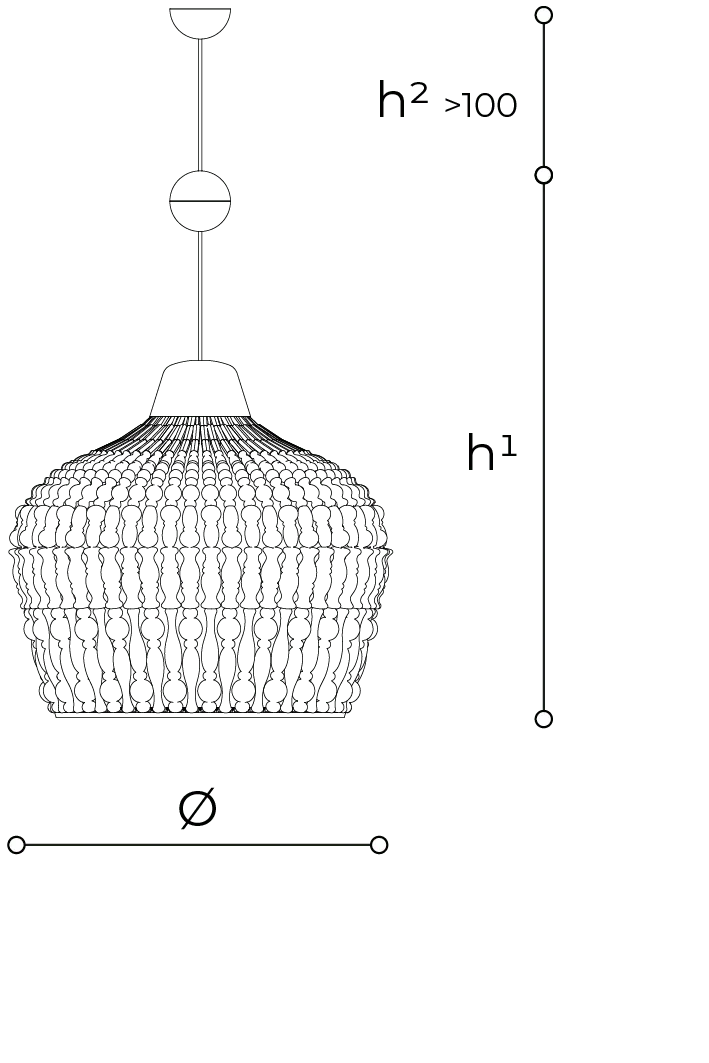 Luminaire Italien