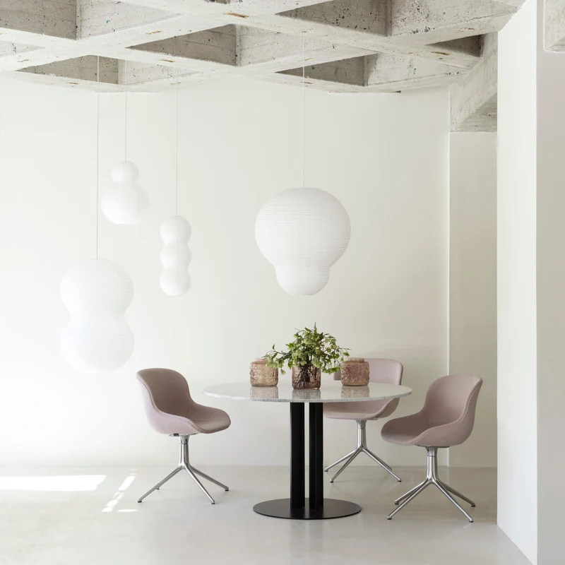 Normann Copenhagen Puff Multitude White Pendant Lamp