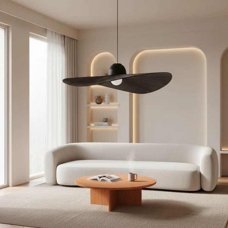 Lustre Noir Manta