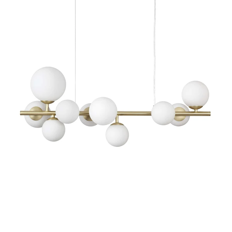 Lustre Boule Dorée
