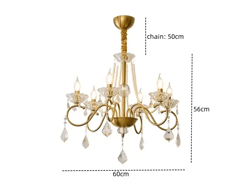 Suspension Verre Et Laiton