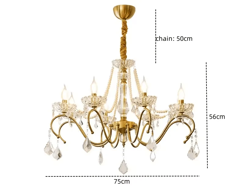 Suspension Verre Et Laiton