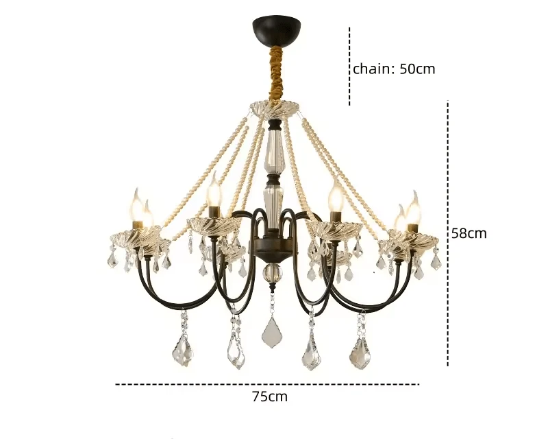 Suspension Verre Et Laiton