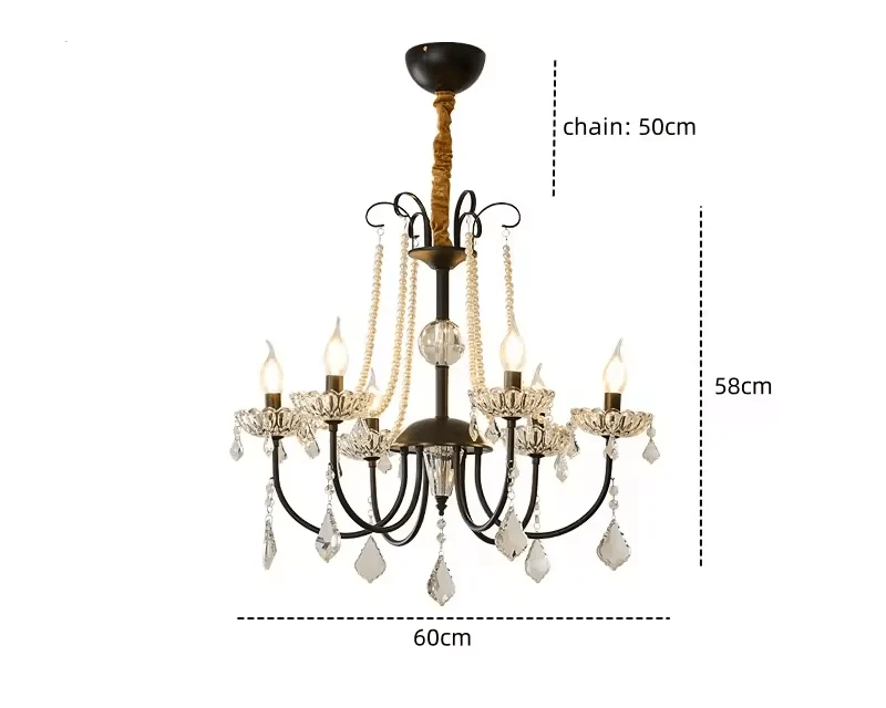Suspension Verre Et Laiton