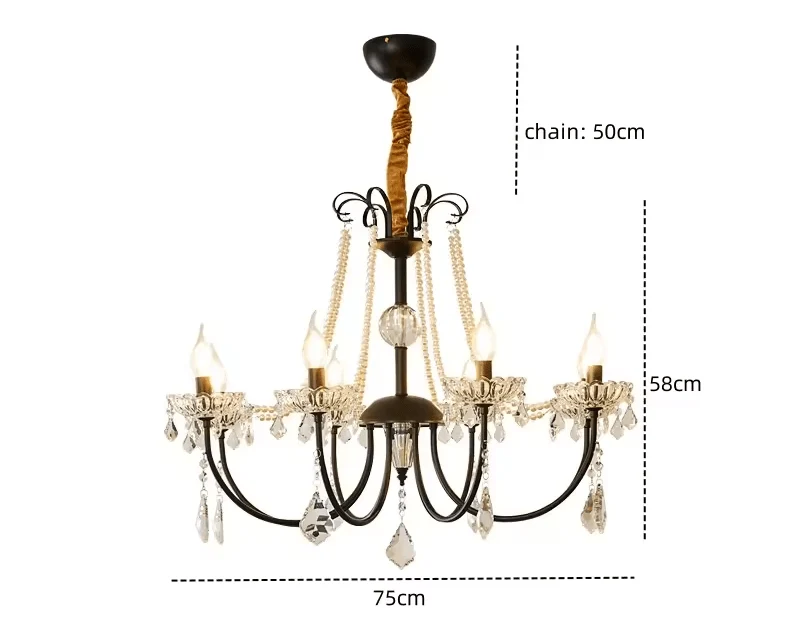 Suspension Verre Et Laiton