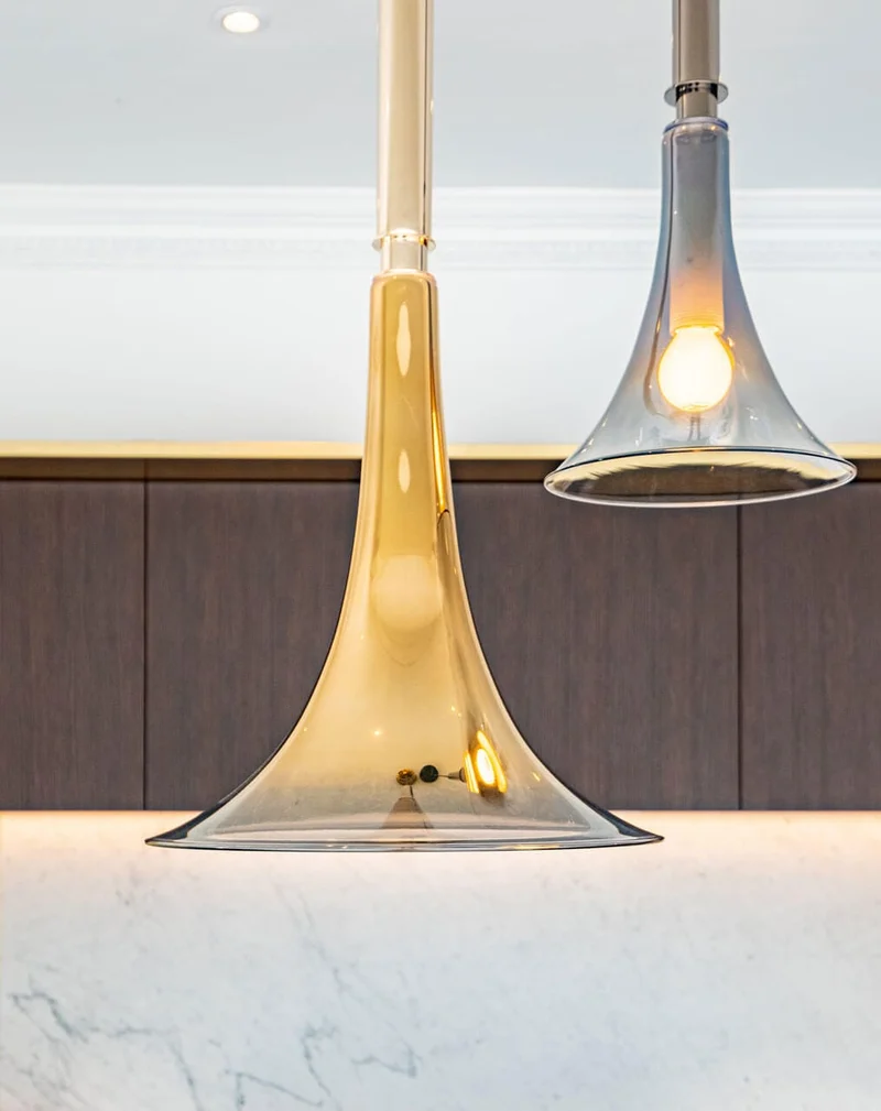 Suspension Luminaire Au Dessus D'Un Bar