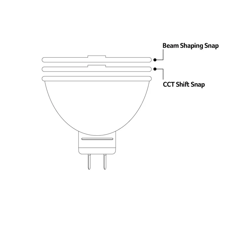 Soraa Snap System Linear Beam Speader for GU10 & GU5.3
