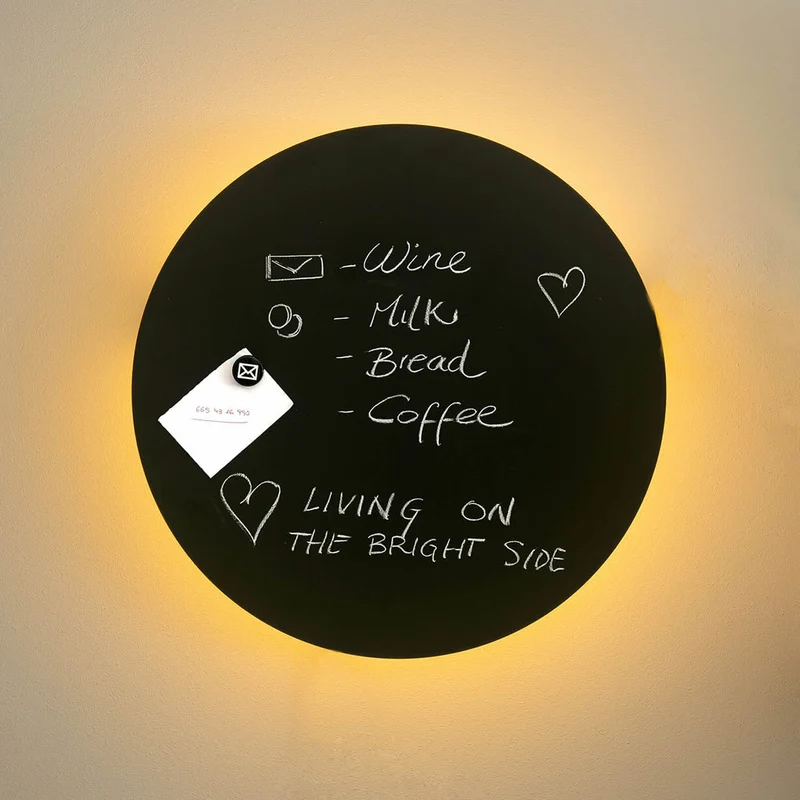 Faro Board Wall Lamp with Blackboard