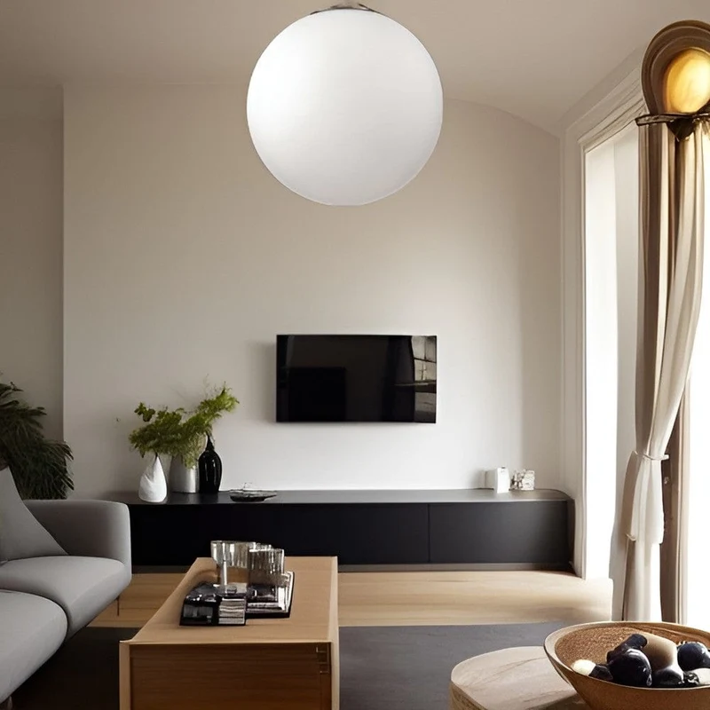 Luminaire Boule Verre
