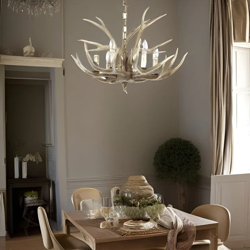 Luminaire Bois Salon
