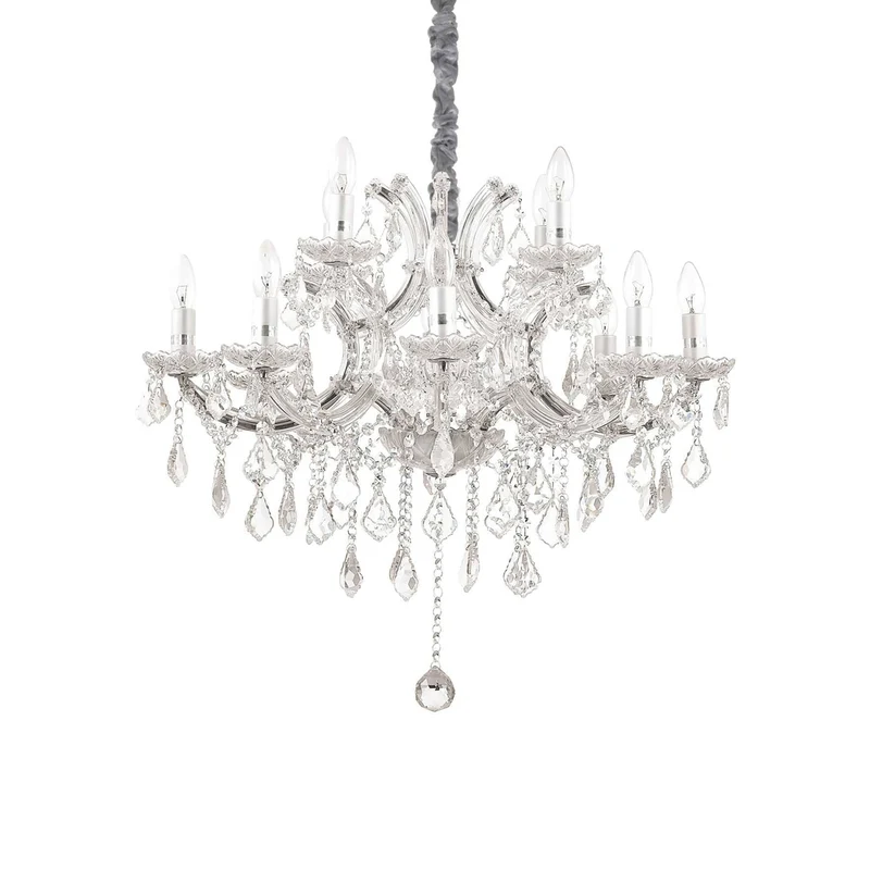 Lustre Boule Blanche