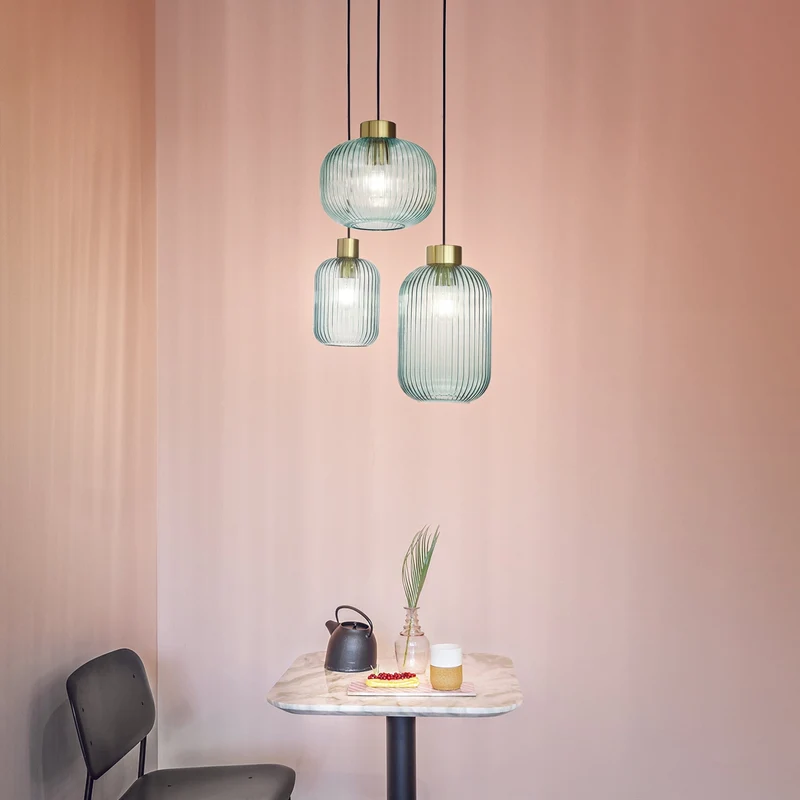 Luminaire Suspension Verre Coloré