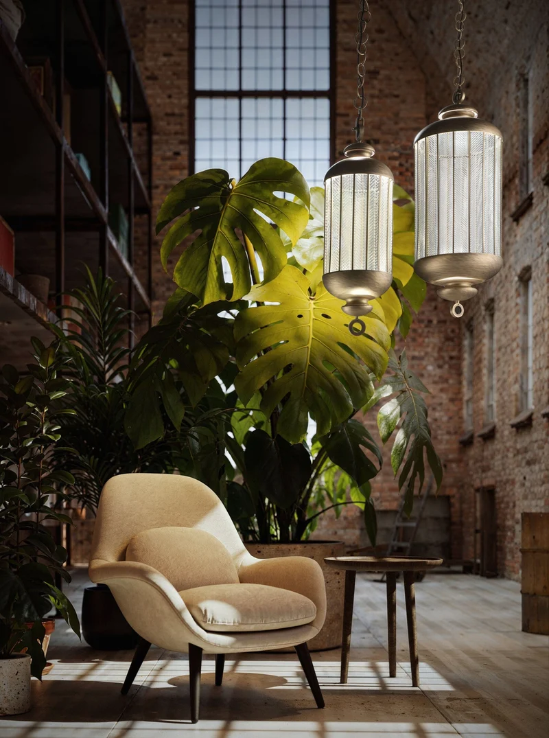 Suspension Lampe Entrée