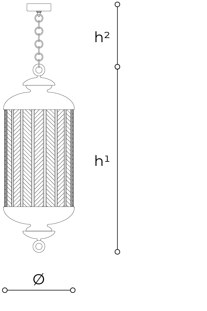 Suspension Lampe Entrée
