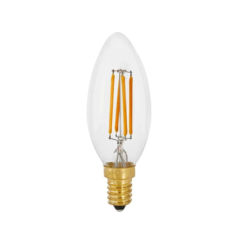 Tala Candle E14 C35 Clear - 360lm 2700K - Dimmable