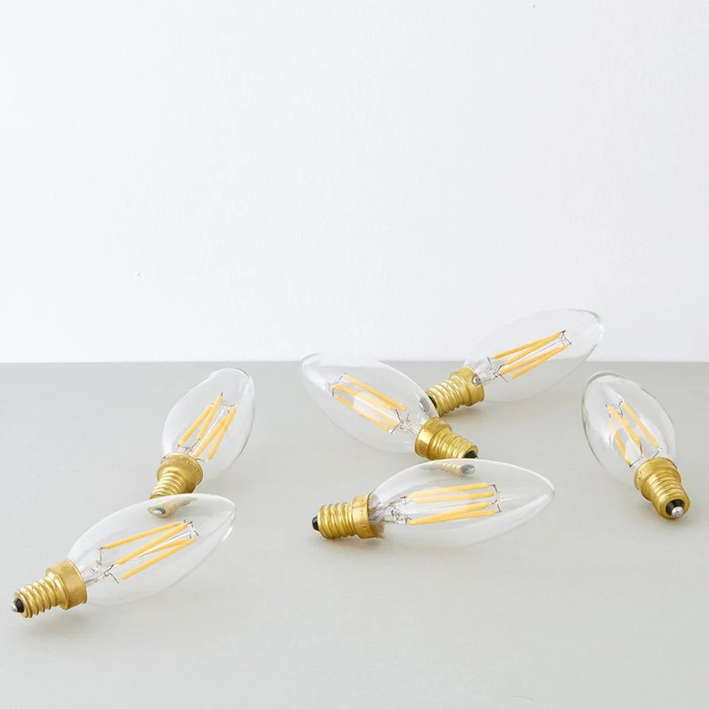 Tala Candle E14 C35 Clear - 360lm 2700K - Dimmable