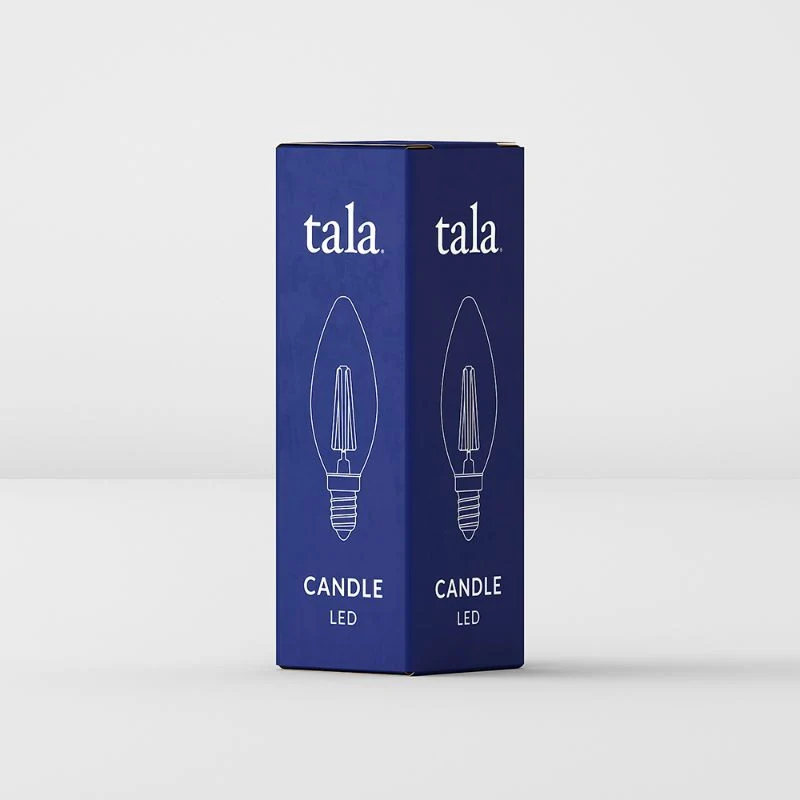 Tala Candle E14 C35 Clear - 360lm 2700K - Dimmable