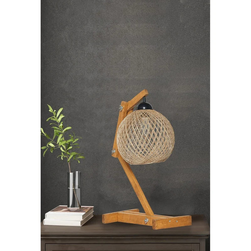 Lampe Sur Pied Bois