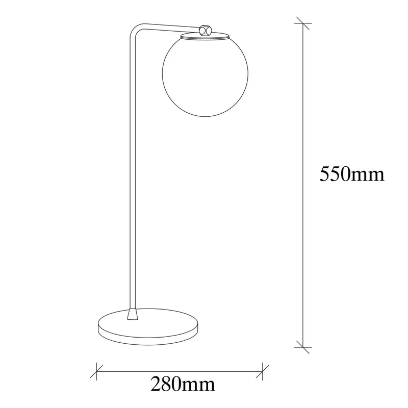 Lampe De Chevet Vintage Industriel