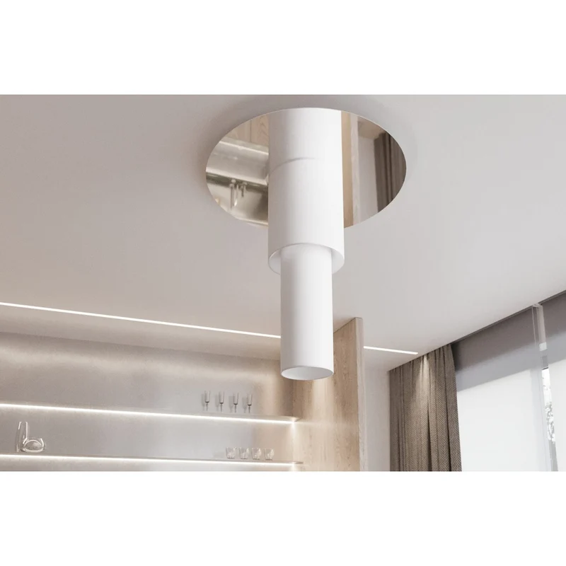 Plafonnier Inox