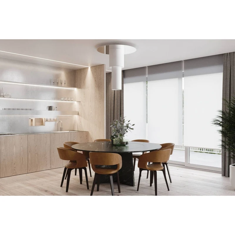 Plafonnier Inox