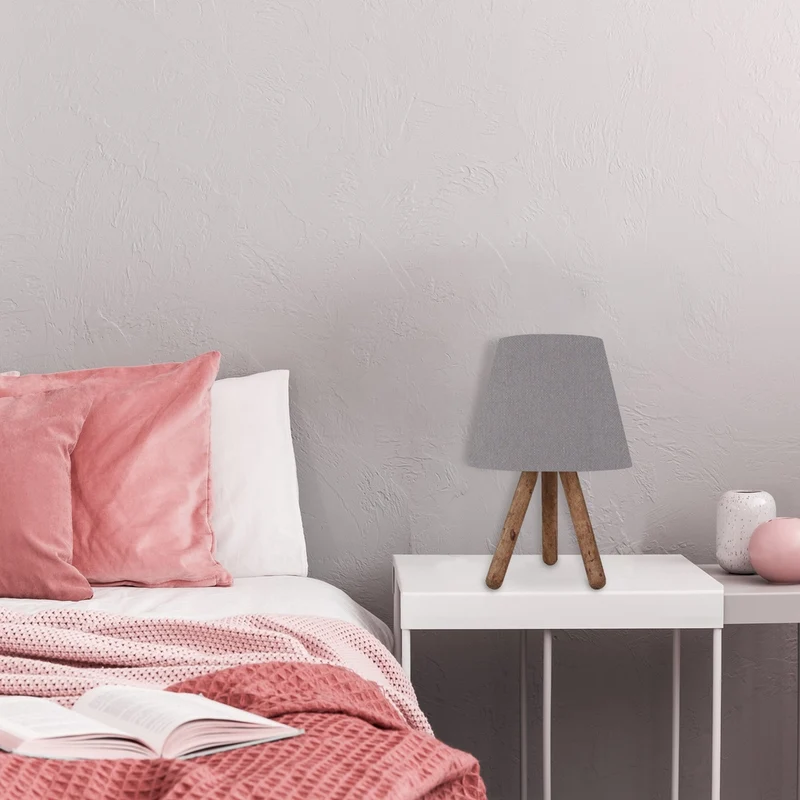 Lampe Trepied Gris