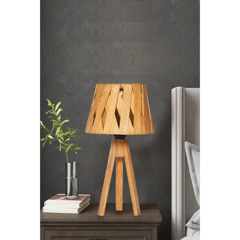Lampe Trepied Bois