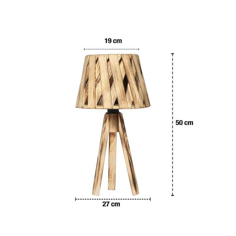 Lampe Trepied Bois