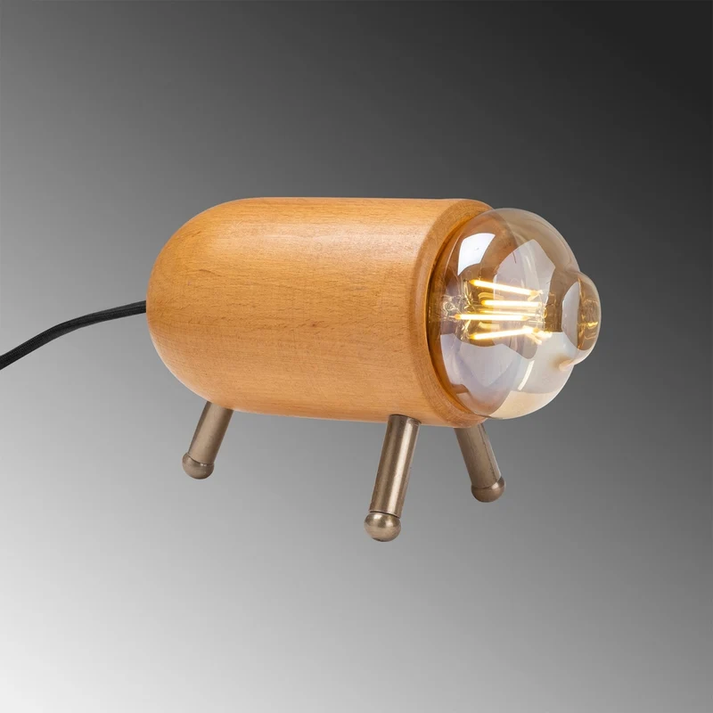 Lampe Chevet Bois