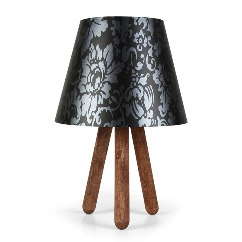 Lampe Sur Pied Noire