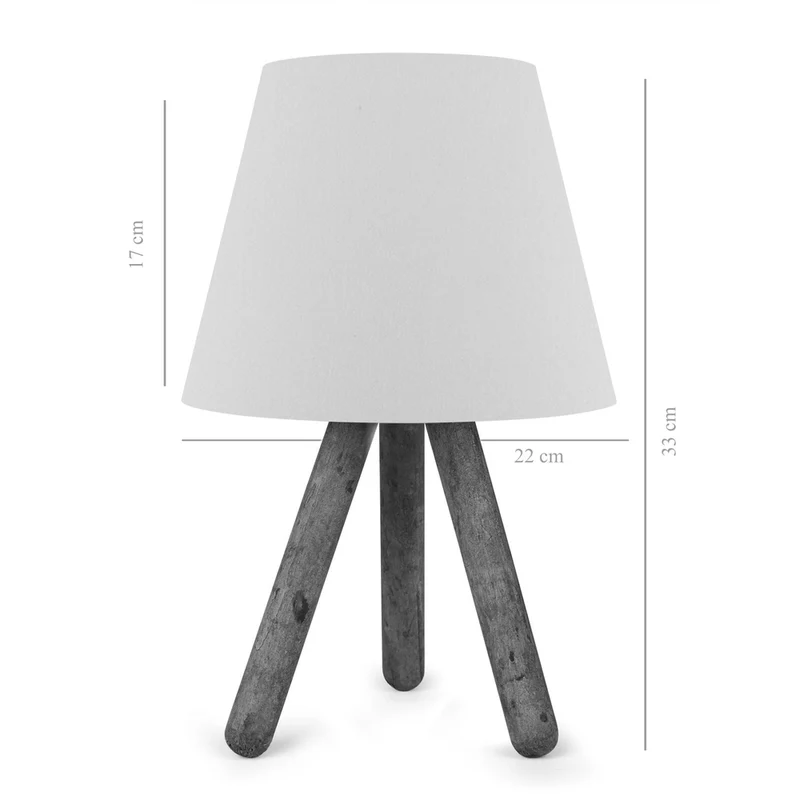 Lampe Sur Pied Noire