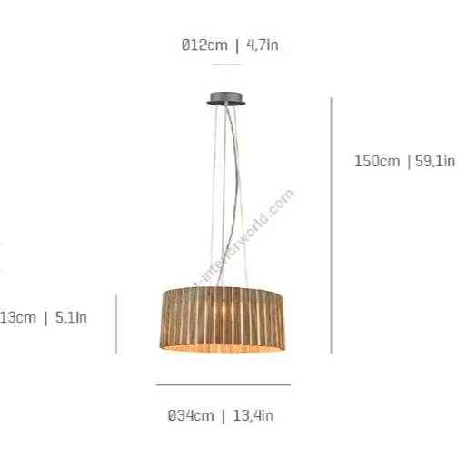 Arturo Alvarez Shio Sh04-1 hanging lamp - Second Chance