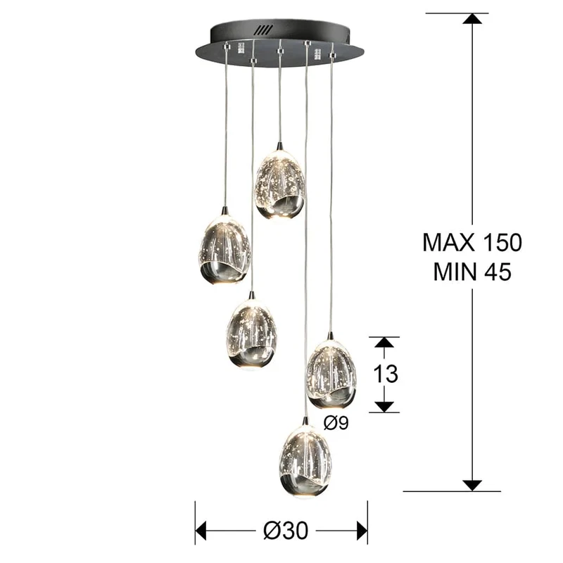 Luminaire Led Suspendu Industriel