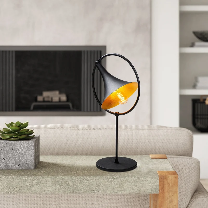Lampe Bureau Industrielle Vintage