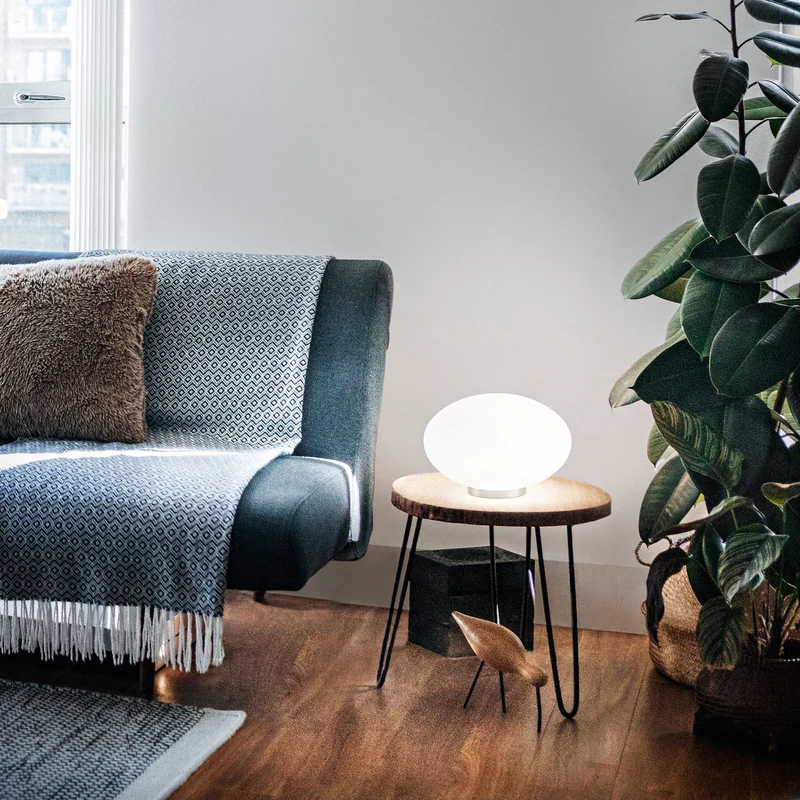 LAMPE BLANCHE RONDE